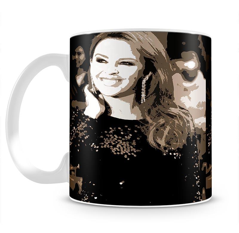 Kylie Minogue Pop Art Mug - Canvas Art Rocks - 2