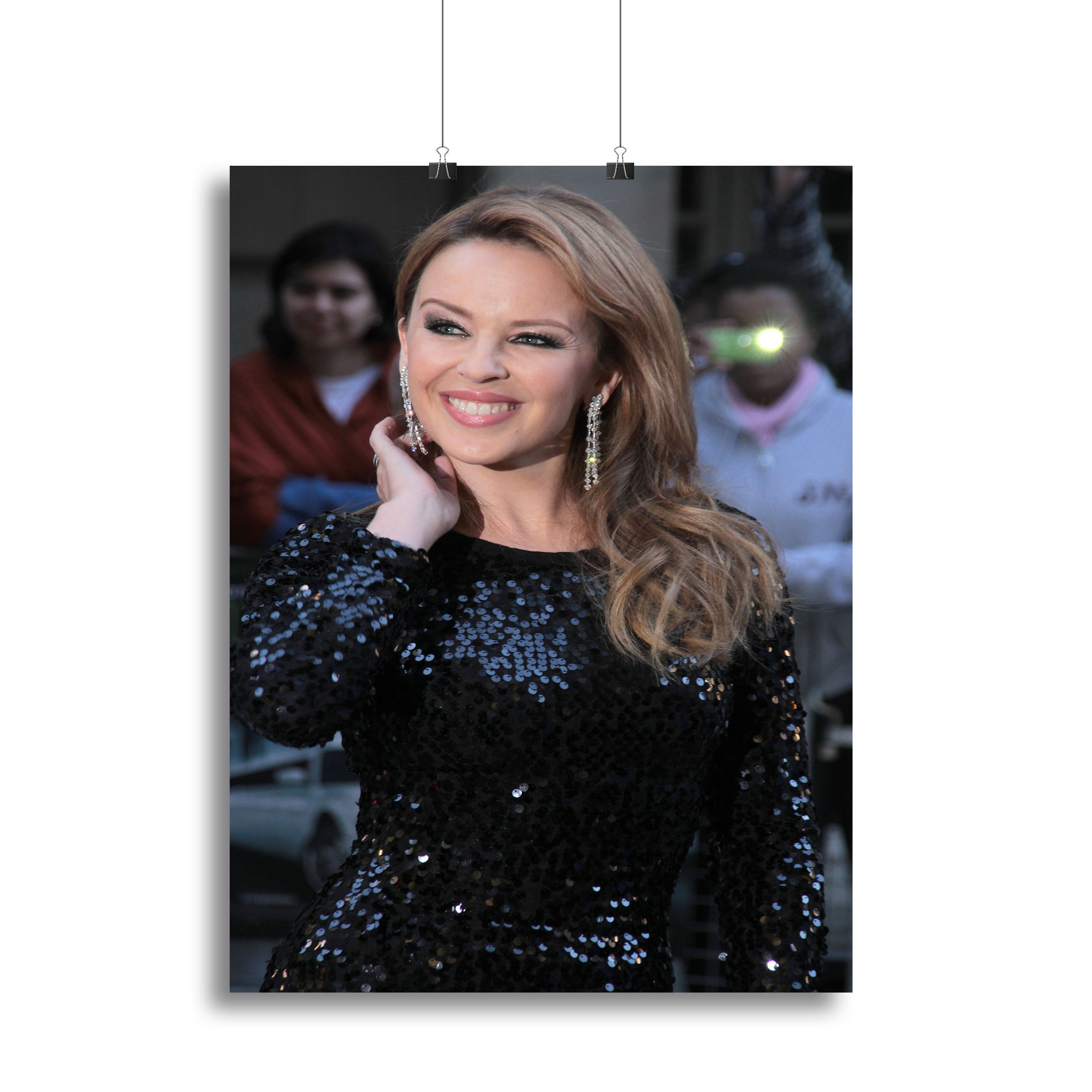 Kylie Minogue Red Carpet Canvas Print or Poster - Canvas Art Rocks - 2