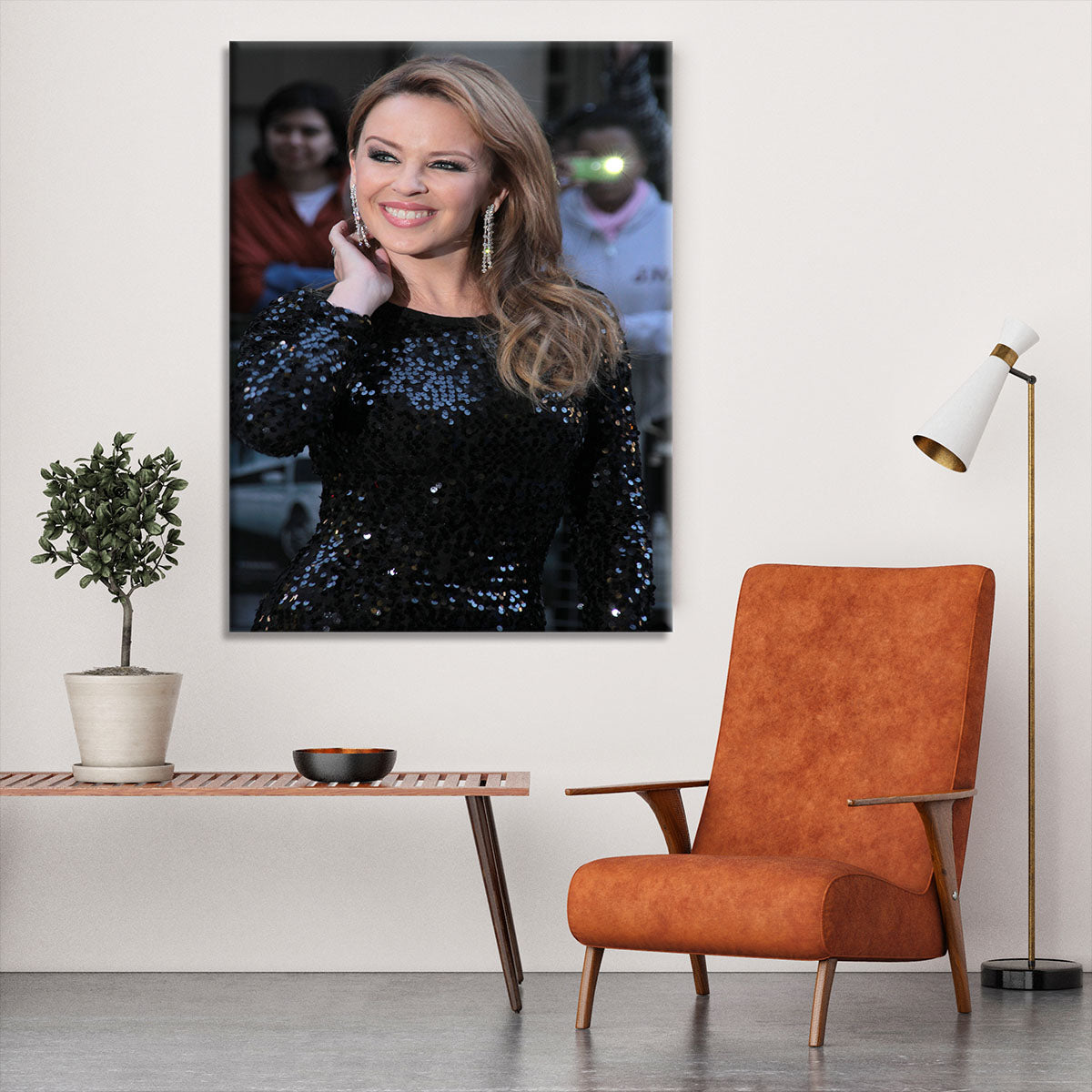 Kylie Minogue Red Carpet Canvas Print or Poster - Canvas Art Rocks - 6