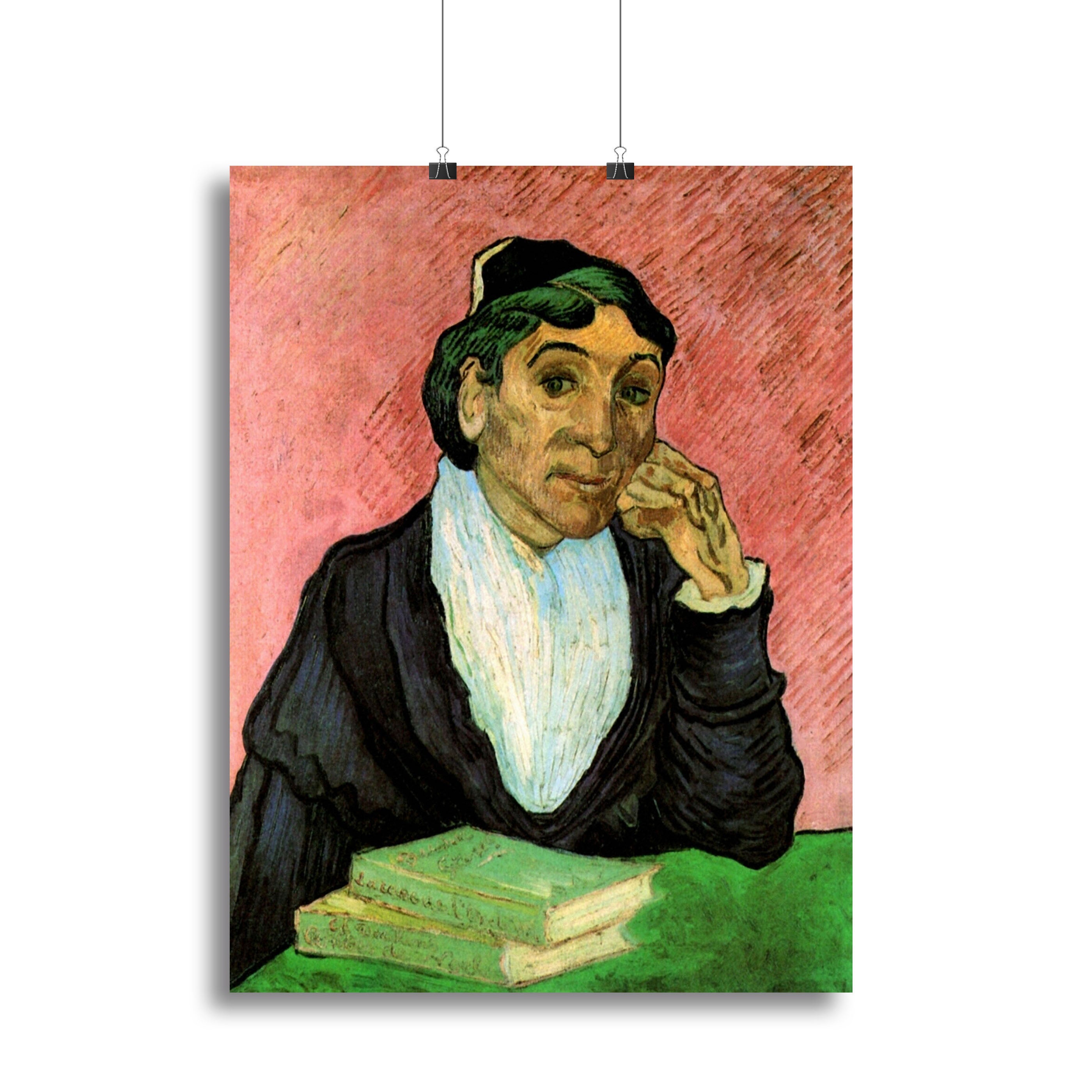 L Arlesienne Madame Ginoux 3 by Van Gogh Canvas Print or Poster - Canvas Art Rocks - 2