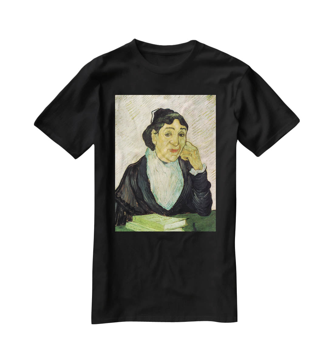 L Arlesienne Madame Ginoux by Van Gogh T-Shirt - Canvas Art Rocks - 1