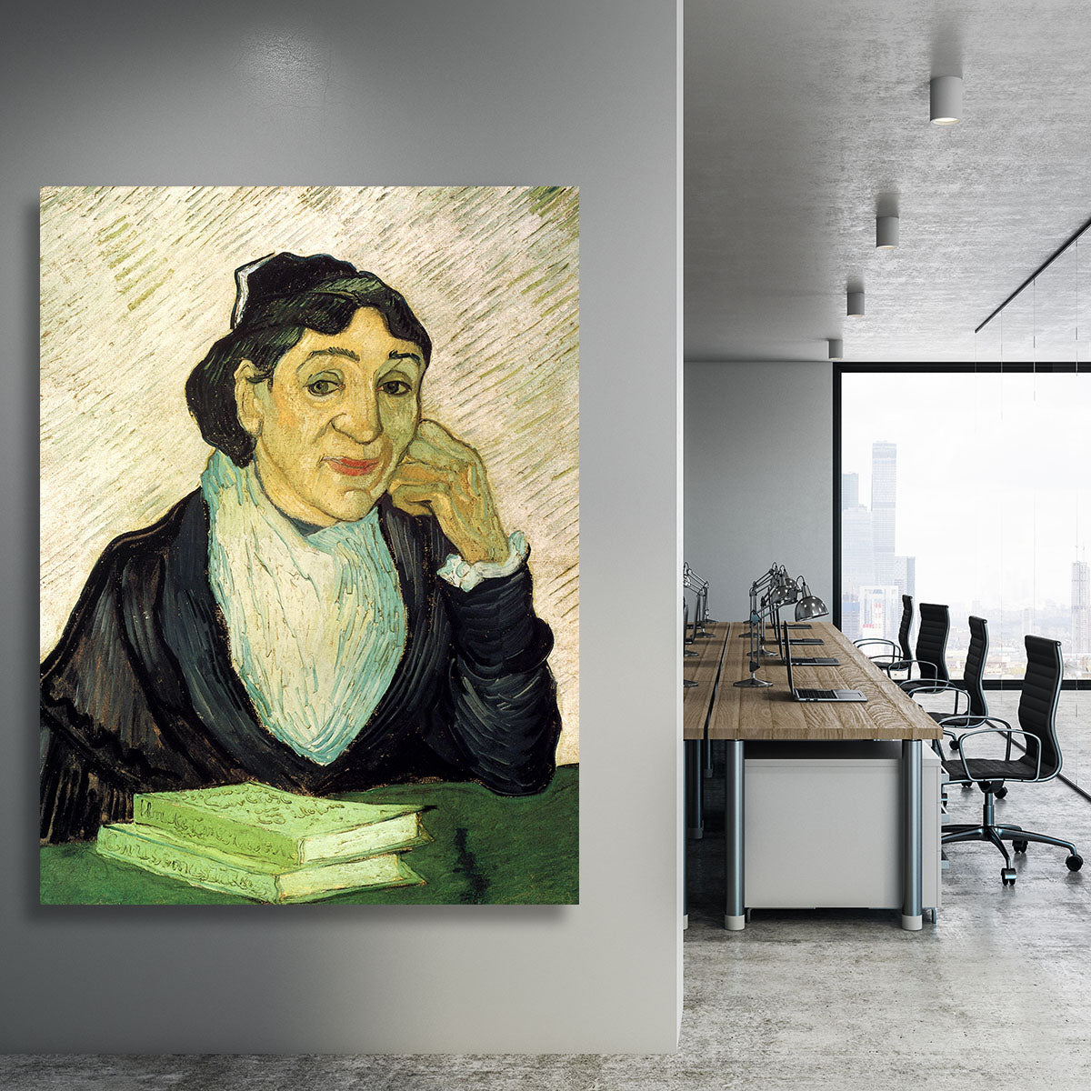 L Arlesienne Madame Ginoux by Van Gogh Canvas Print or Poster - Canvas Art Rocks - 3