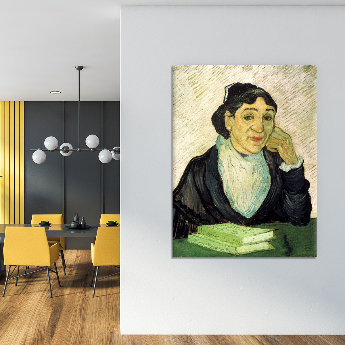 L Arlesienne Madame Ginoux by Van Gogh Canvas Print or Poster - Canvas Art Rocks - 4