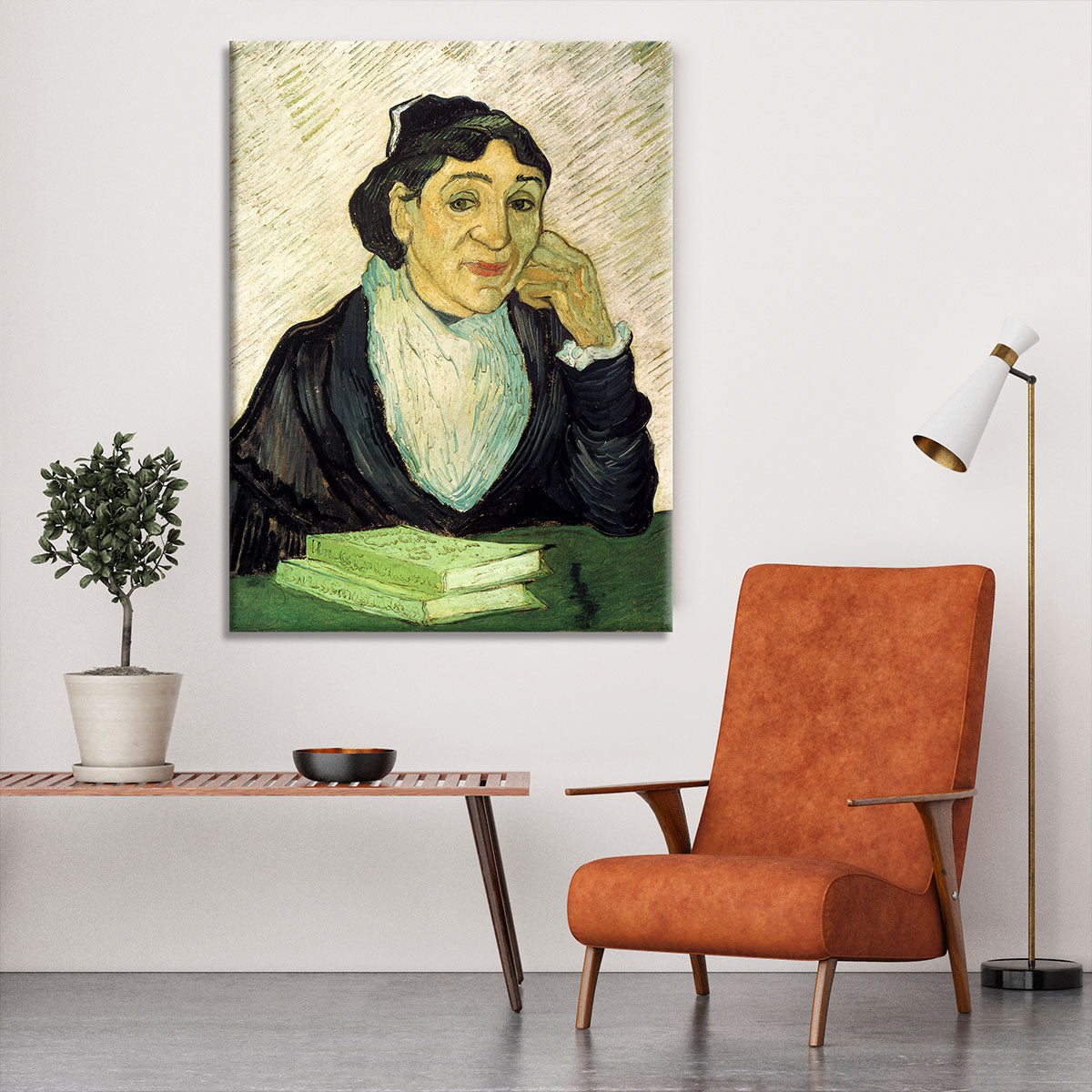 L Arlesienne Madame Ginoux by Van Gogh Canvas Print or Poster - Canvas Art Rocks - 6