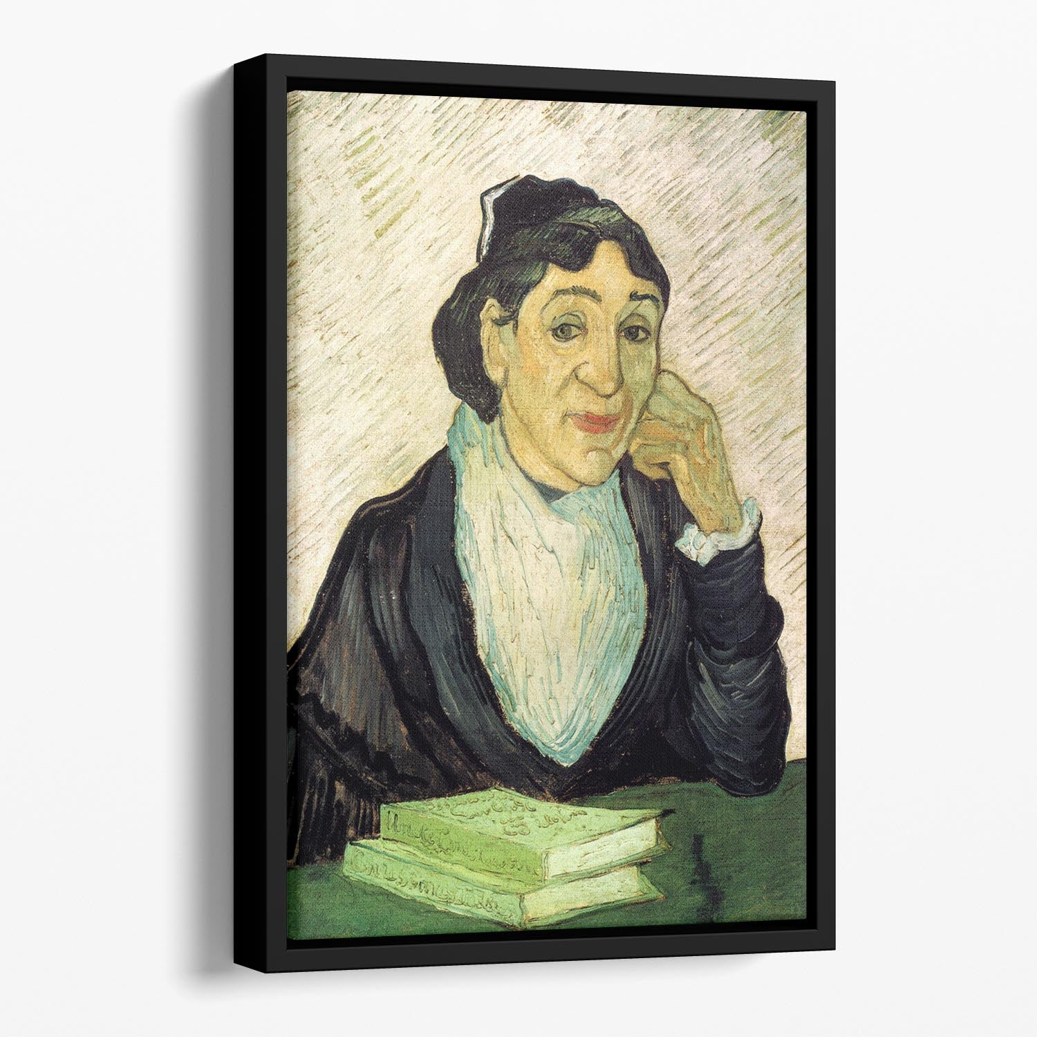L Arlesienne Madame Ginoux by Van Gogh Floating Framed Canvas