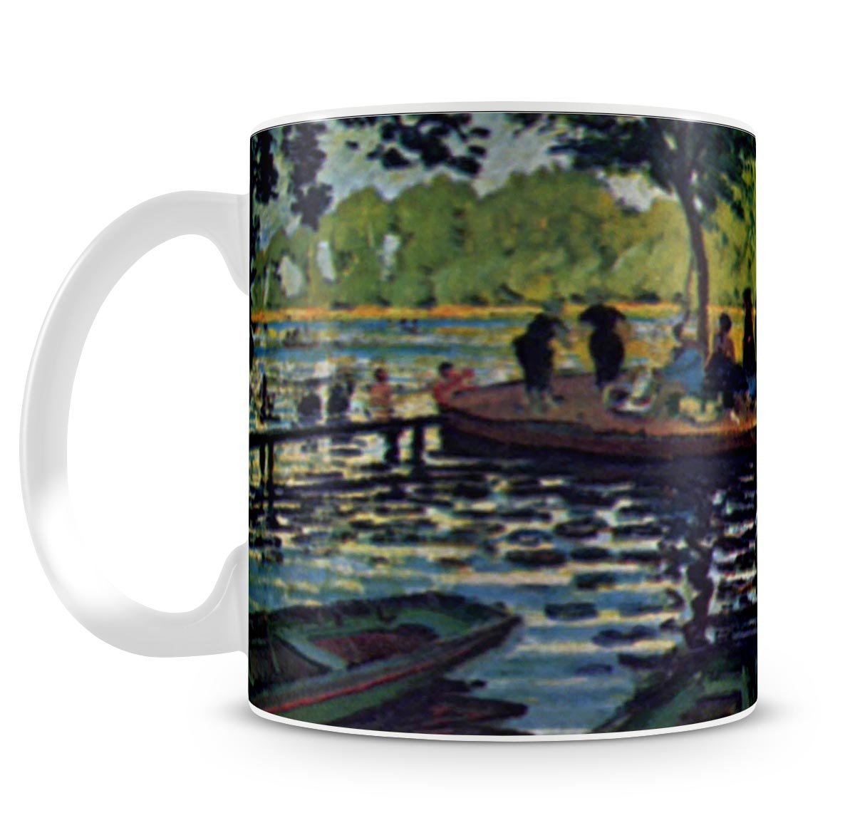 La Grenouillare by Monet Mug - Canvas Art Rocks - 4