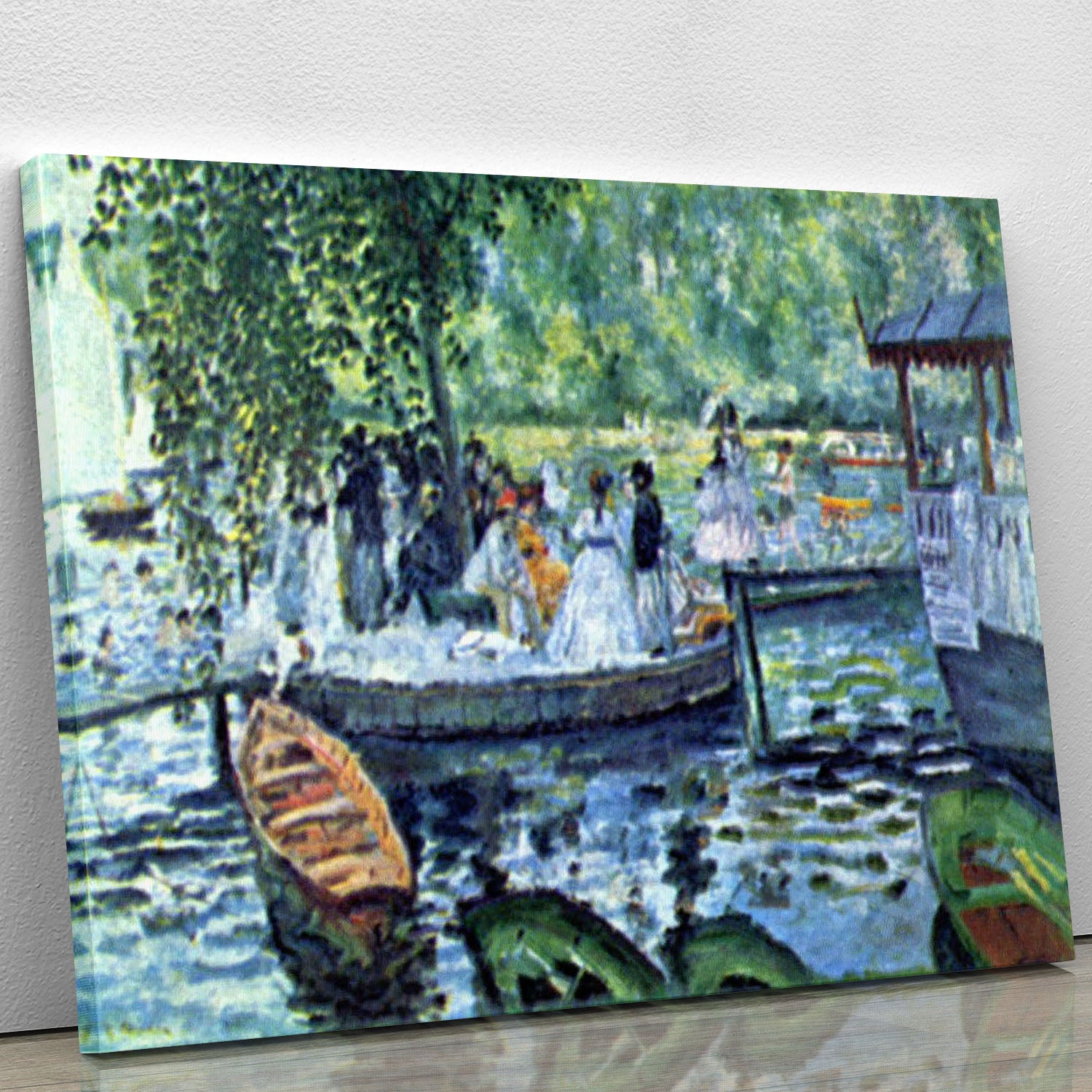 La Grenouillere1 by Renoir Canvas Print or Poster - Canvas Art Rocks - 1