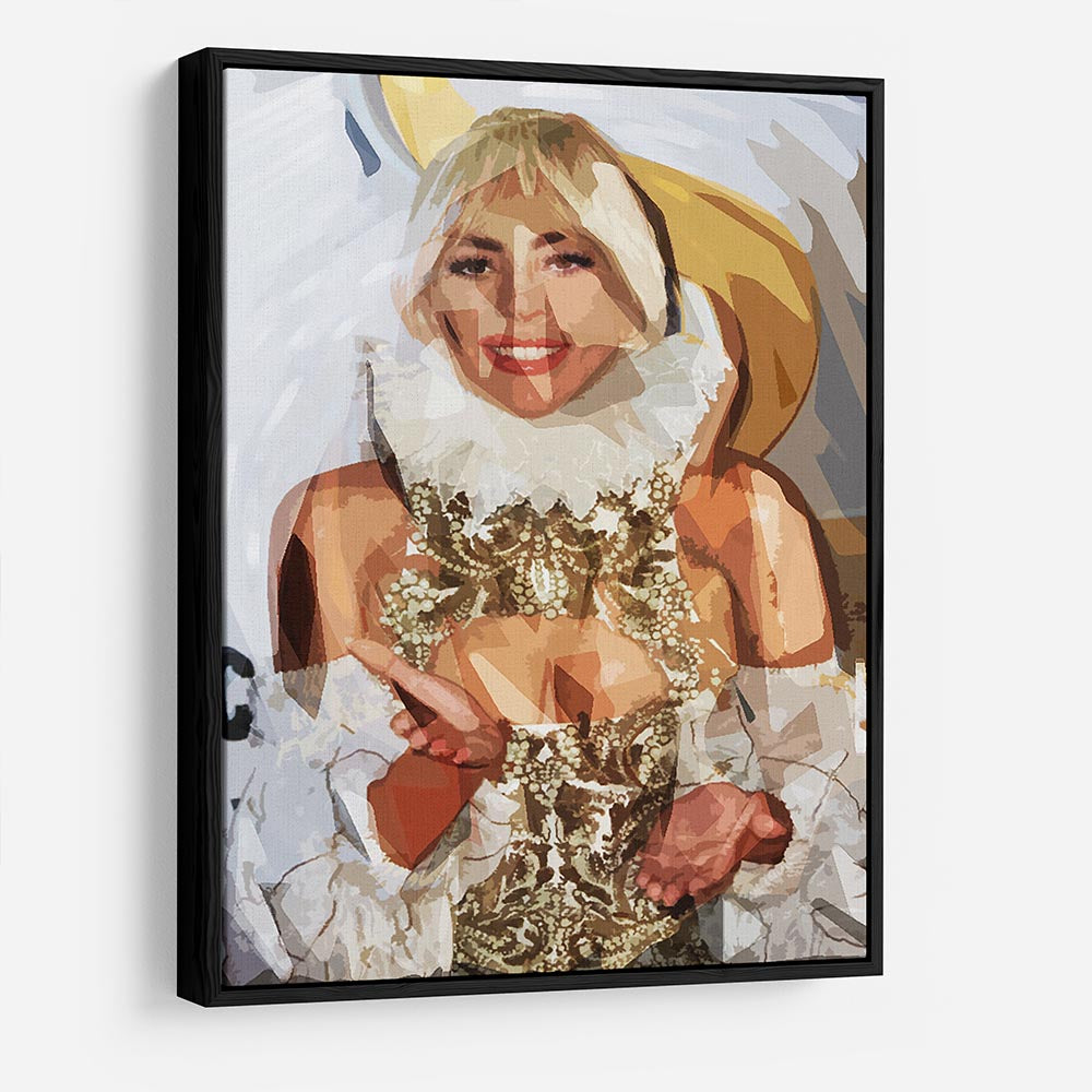 Lady Gaga Pop Art HD Metal Print