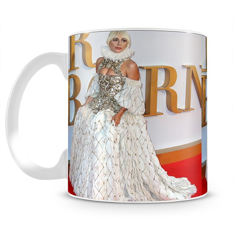 Lady Gaga in Alexander McQueen dress Mug - Canvas Art Rocks - 2