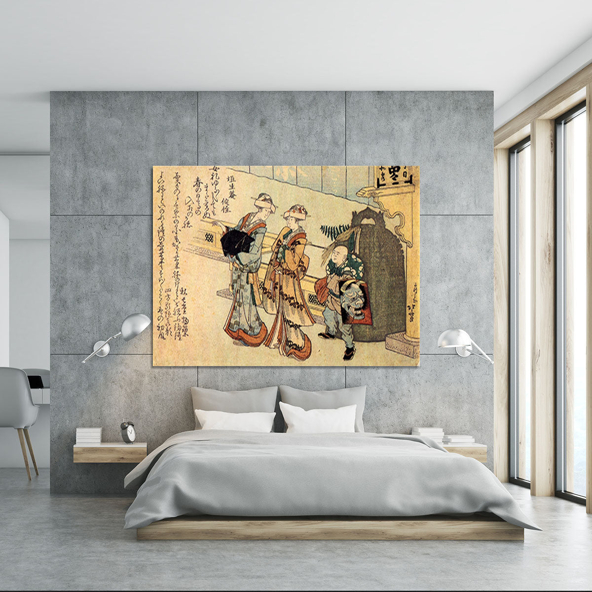 Lady by Hokusai Canvas Print or Poster - Canvas Art Rocks - 5