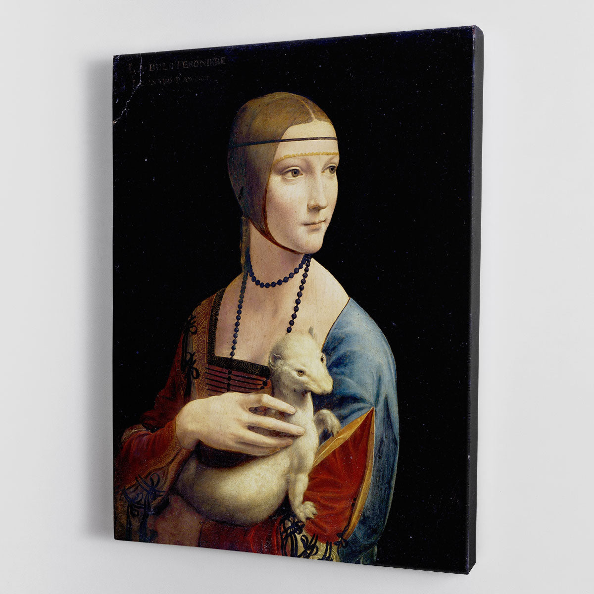 Lady with an Ermine by Da Vinci Canvas Print or Poster - Canvas Art Rocks - 1
