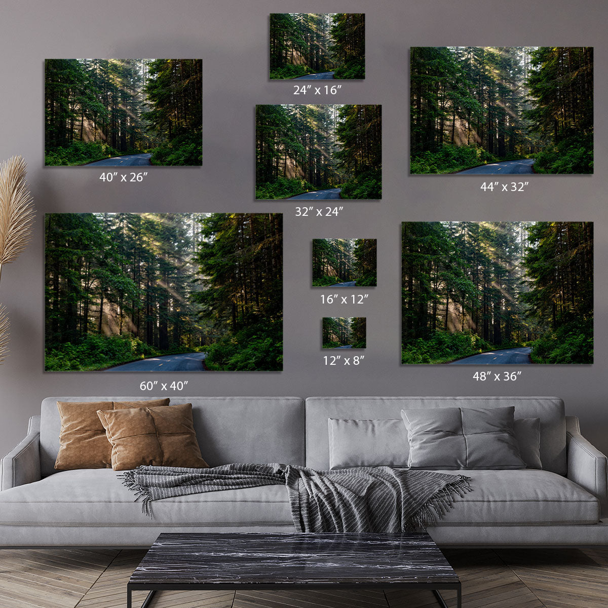 Landscape Forest Canvas Print or Poster - Canvas Art Rocks - 7