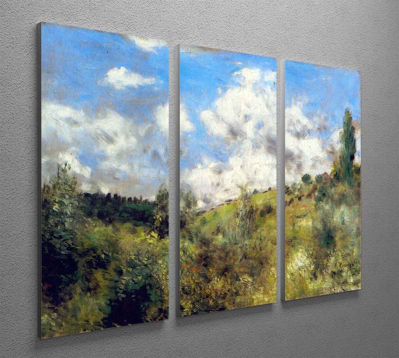 Landscape by Renoir 3 Split Panel Canvas Print - Canvas Art Rocks - 2