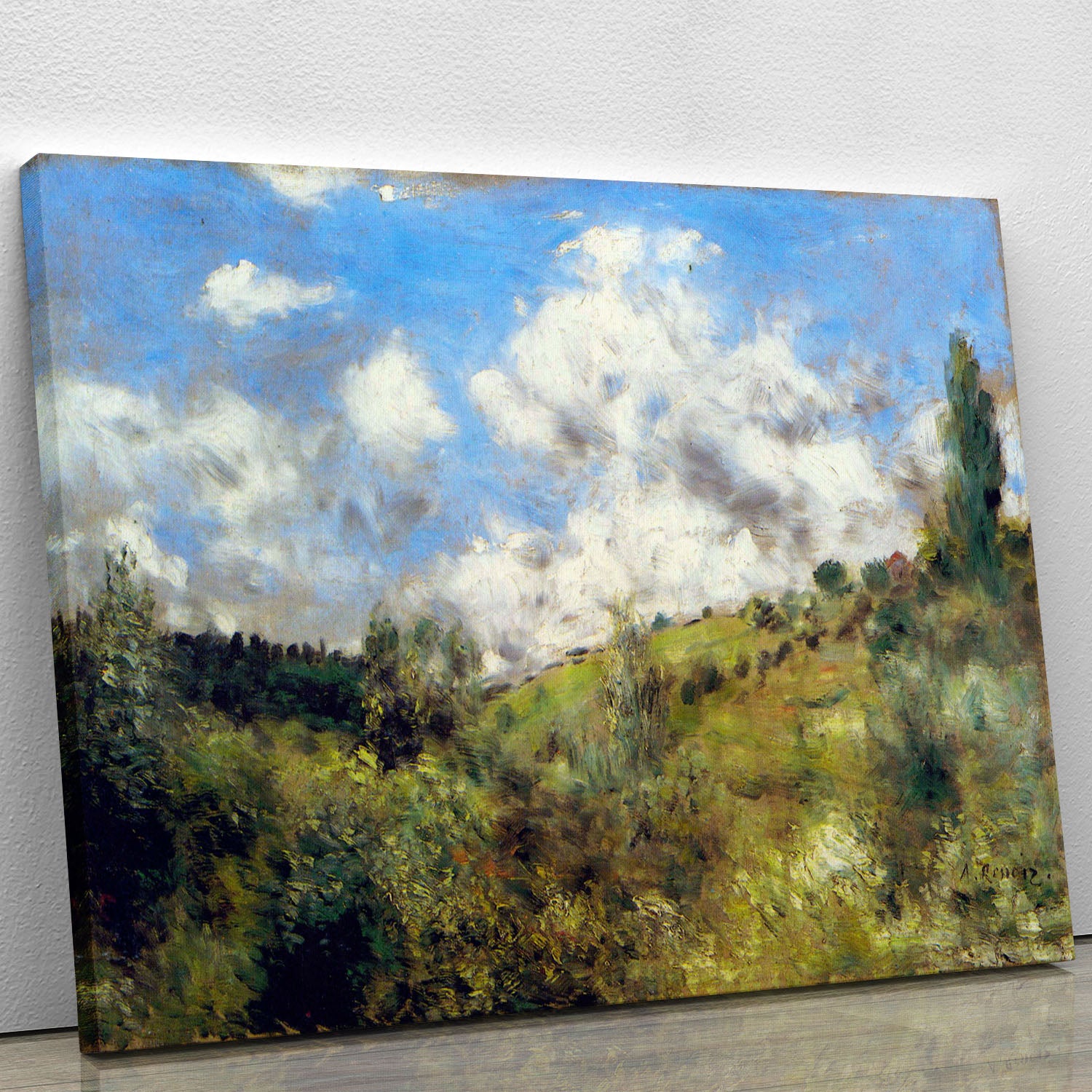 Landscape by Renoir Canvas Print or Poster - Canvas Art Rocks - 1