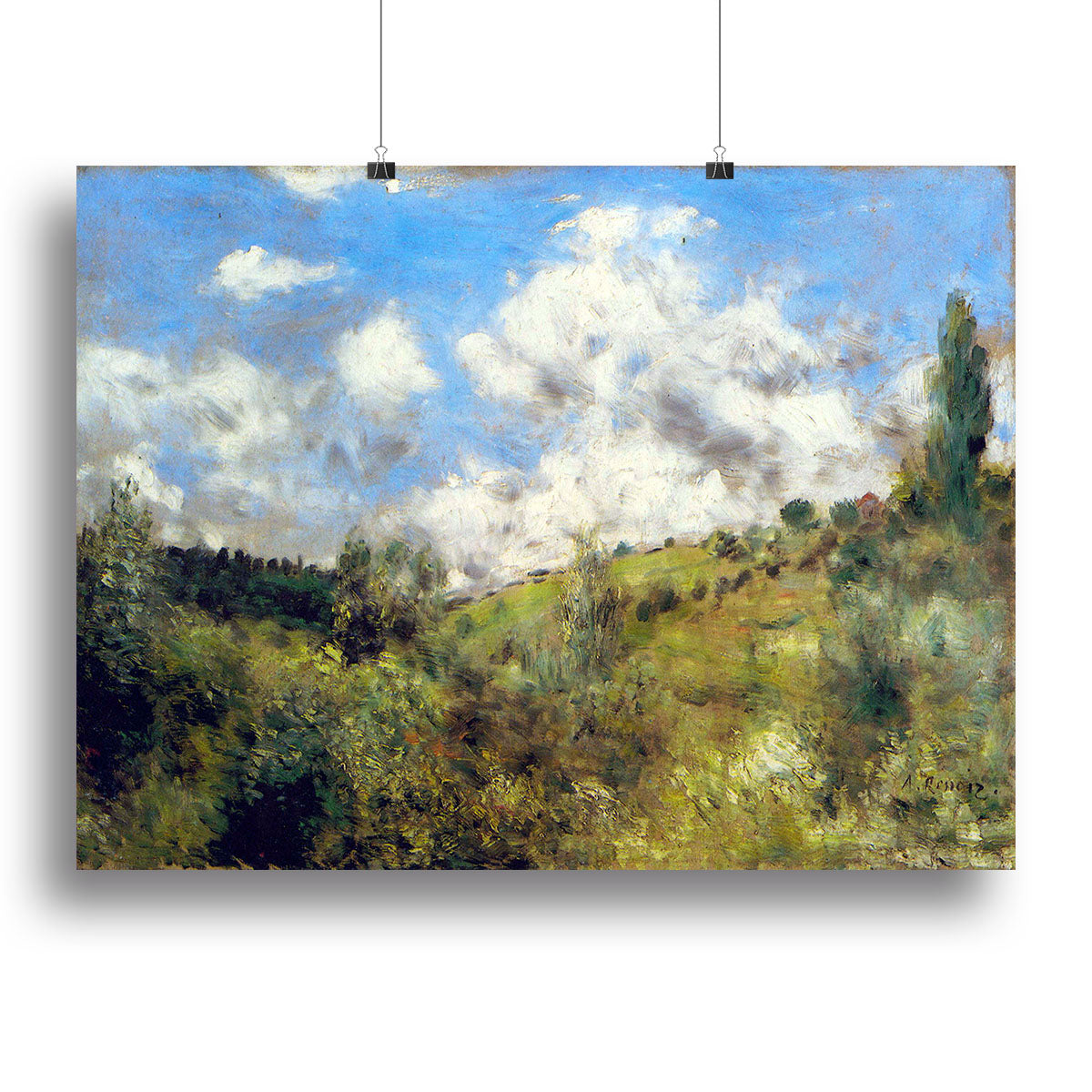 Landscape by Renoir Canvas Print or Poster - Canvas Art Rocks - 2