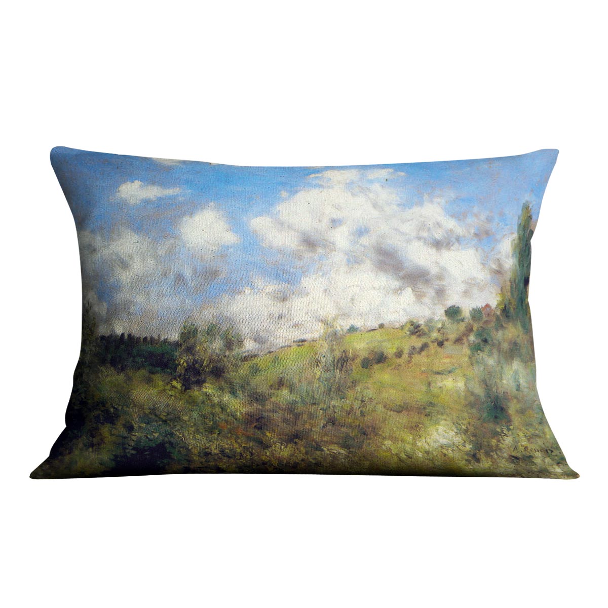 Landscape by Renoir Cushion