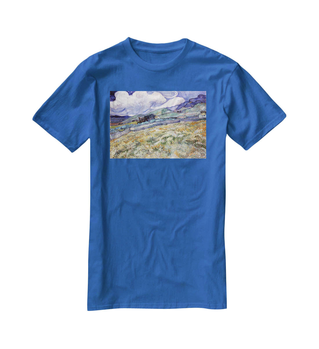 Landscape from Saint-Remy T-Shirt - Canvas Art Rocks - 2