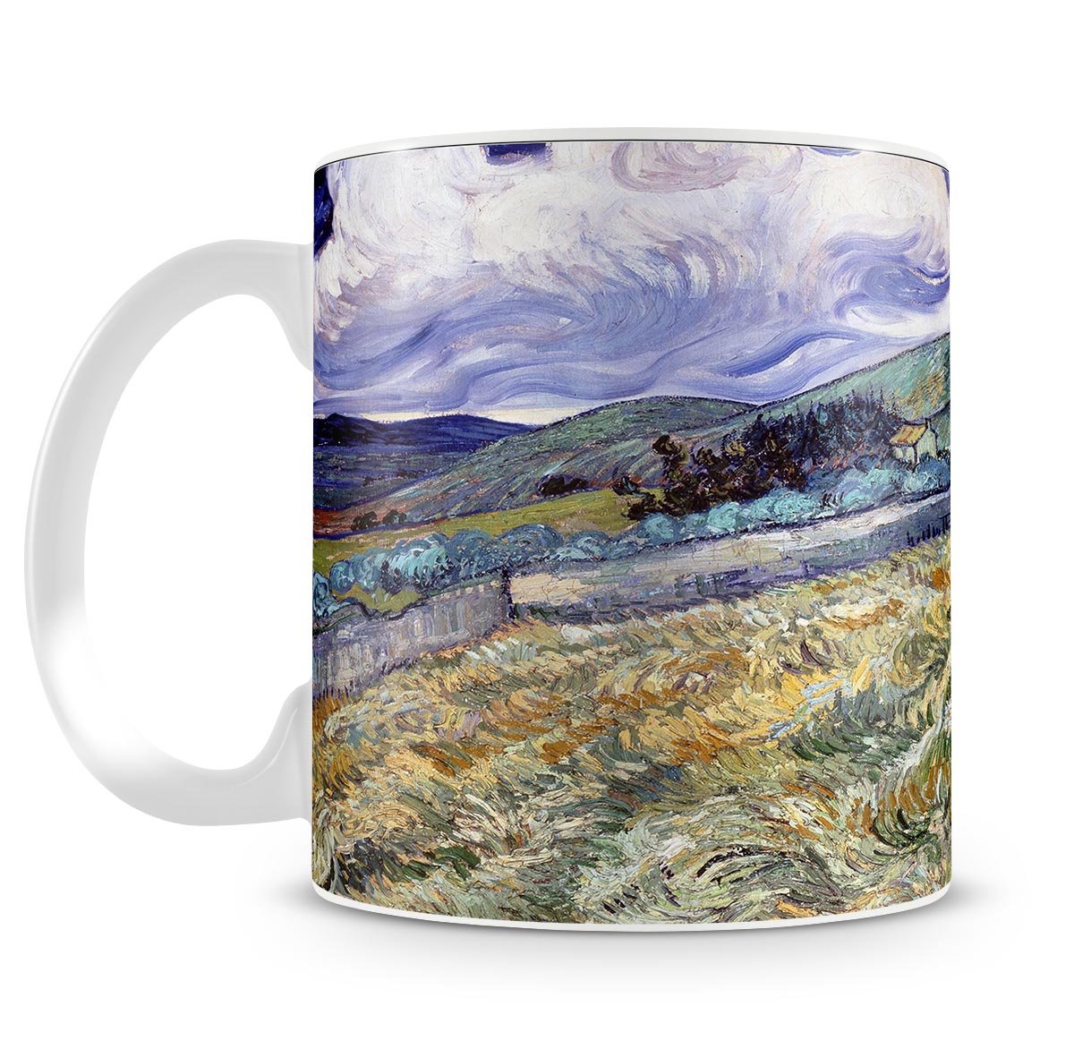 Landscape from Saint-Remy Mug - Canvas Art Rocks - 4