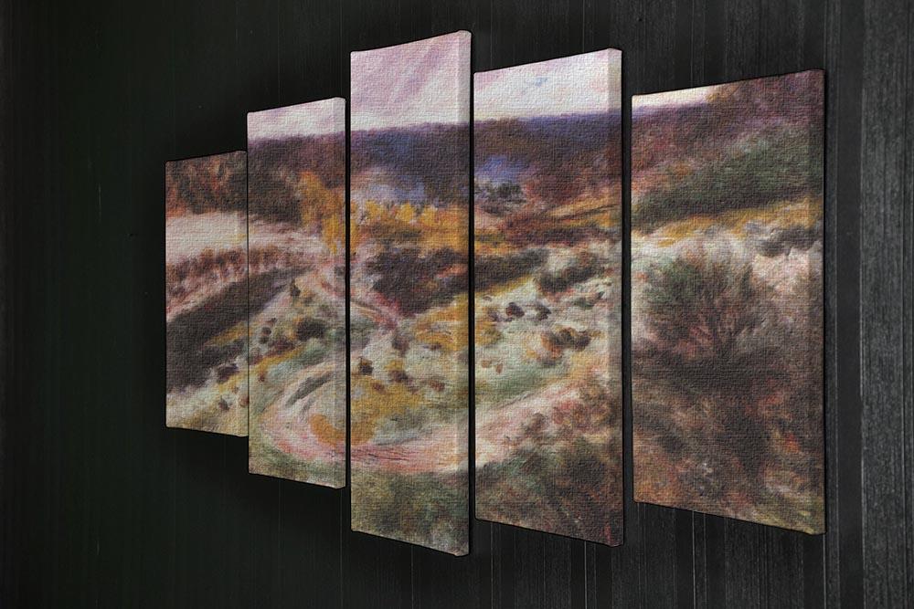 Landscape in Wargemont by Renoir 5 Split Panel Canvas - Canvas Art Rocks - 2