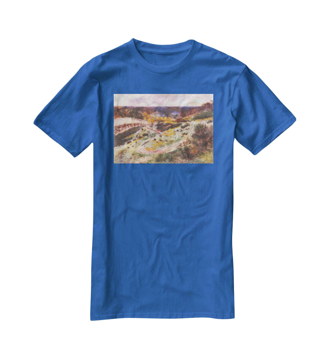 Landscape in Wargemont by Renoir T-Shirt - Canvas Art Rocks - 2