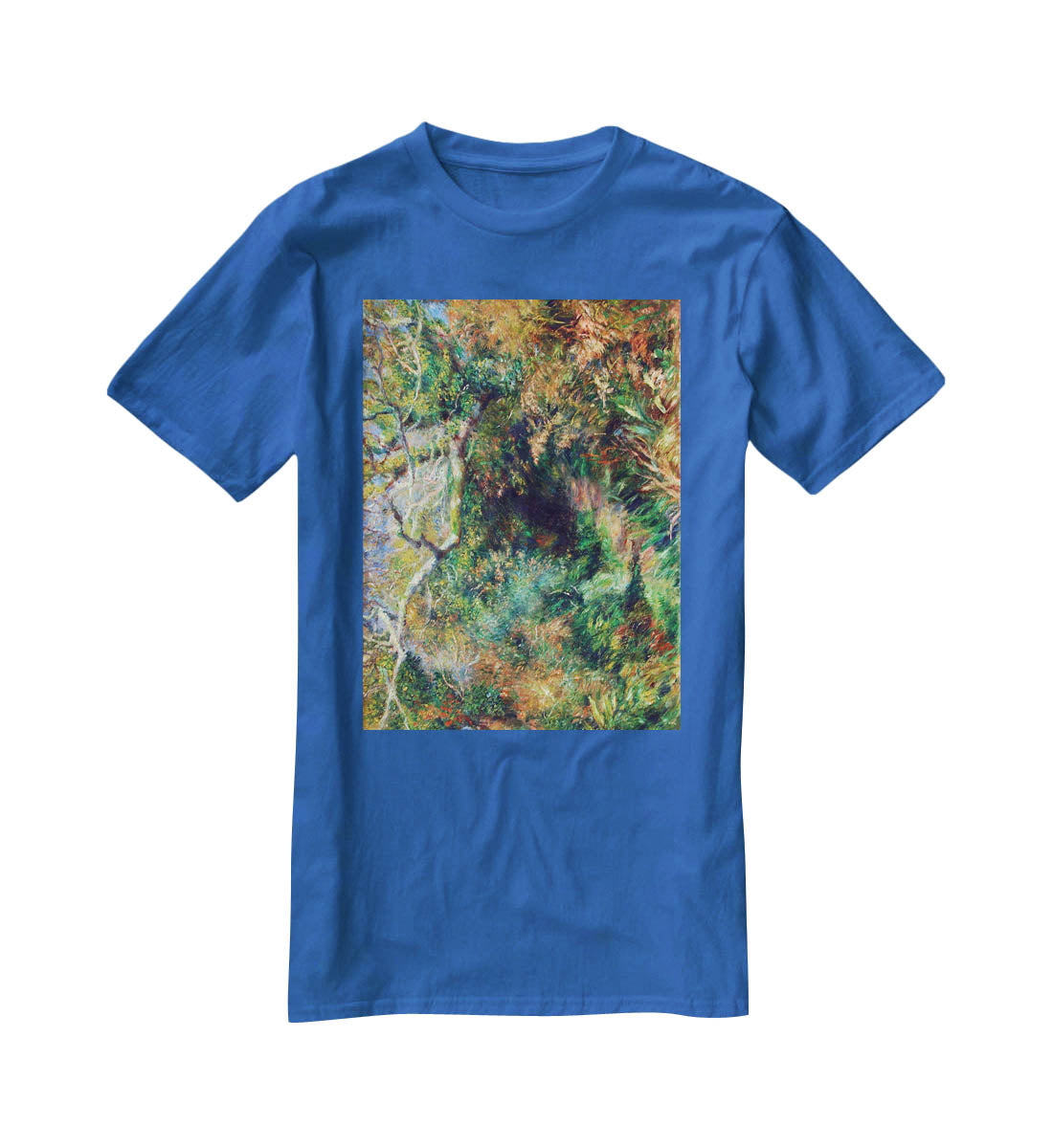 Landscape in southern France by Renoir T-Shirt - Canvas Art Rocks - 2