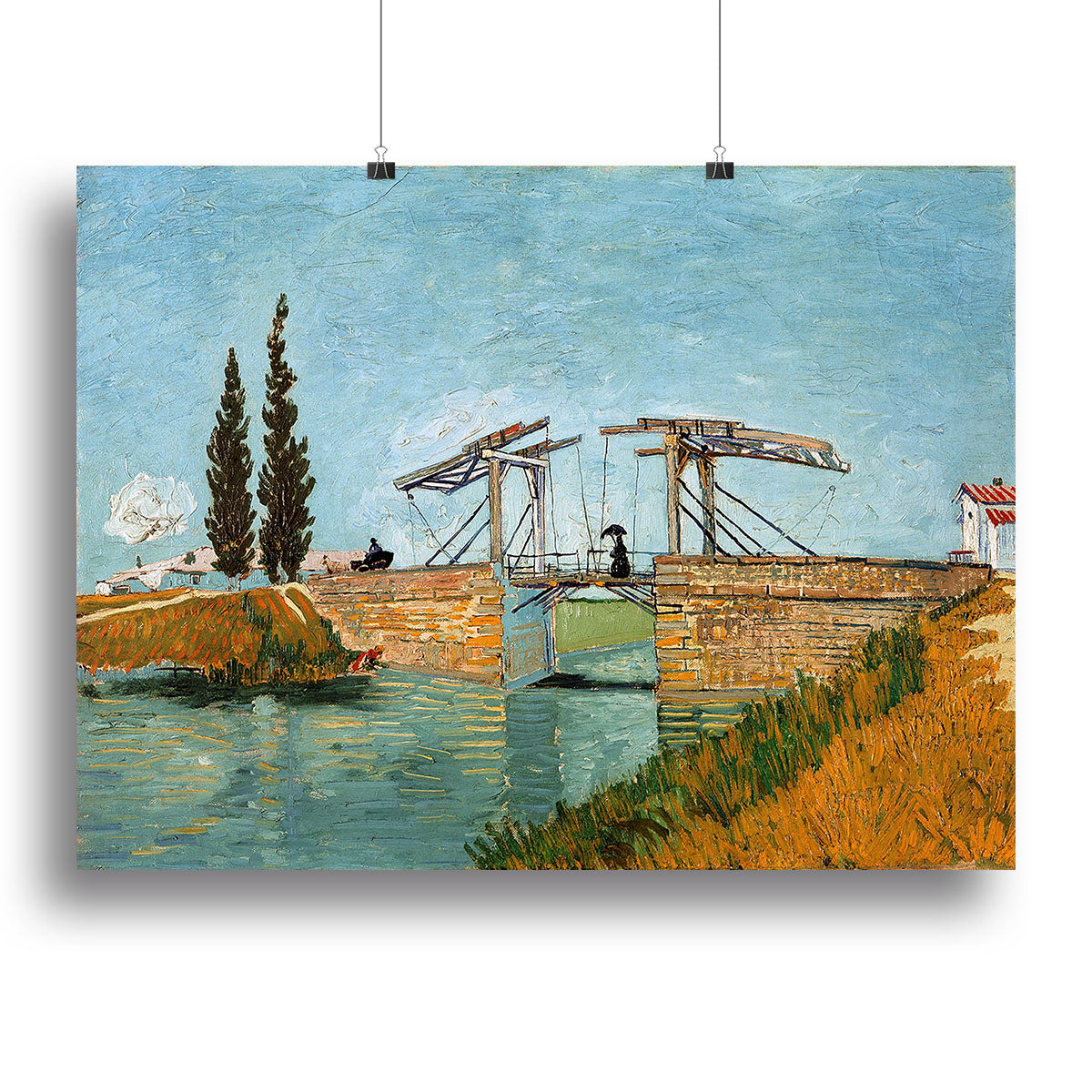 Langlois Bridge by Van Gogh Canvas Print or Poster - Canvas Art Rocks - 2
