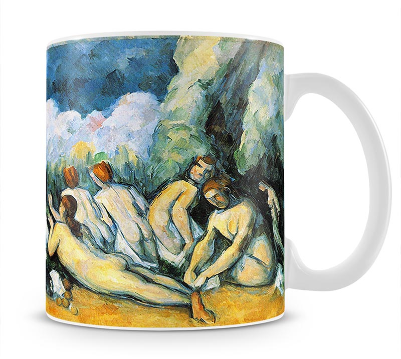 Large Bathers by Cezanne Mug - Canvas Art Rocks - 1