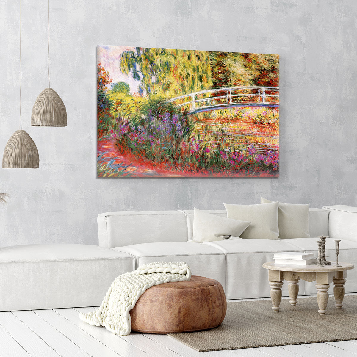 Le Bassin aux Nympheas by Monet Canvas Print or Poster - Canvas Art Rocks - 6