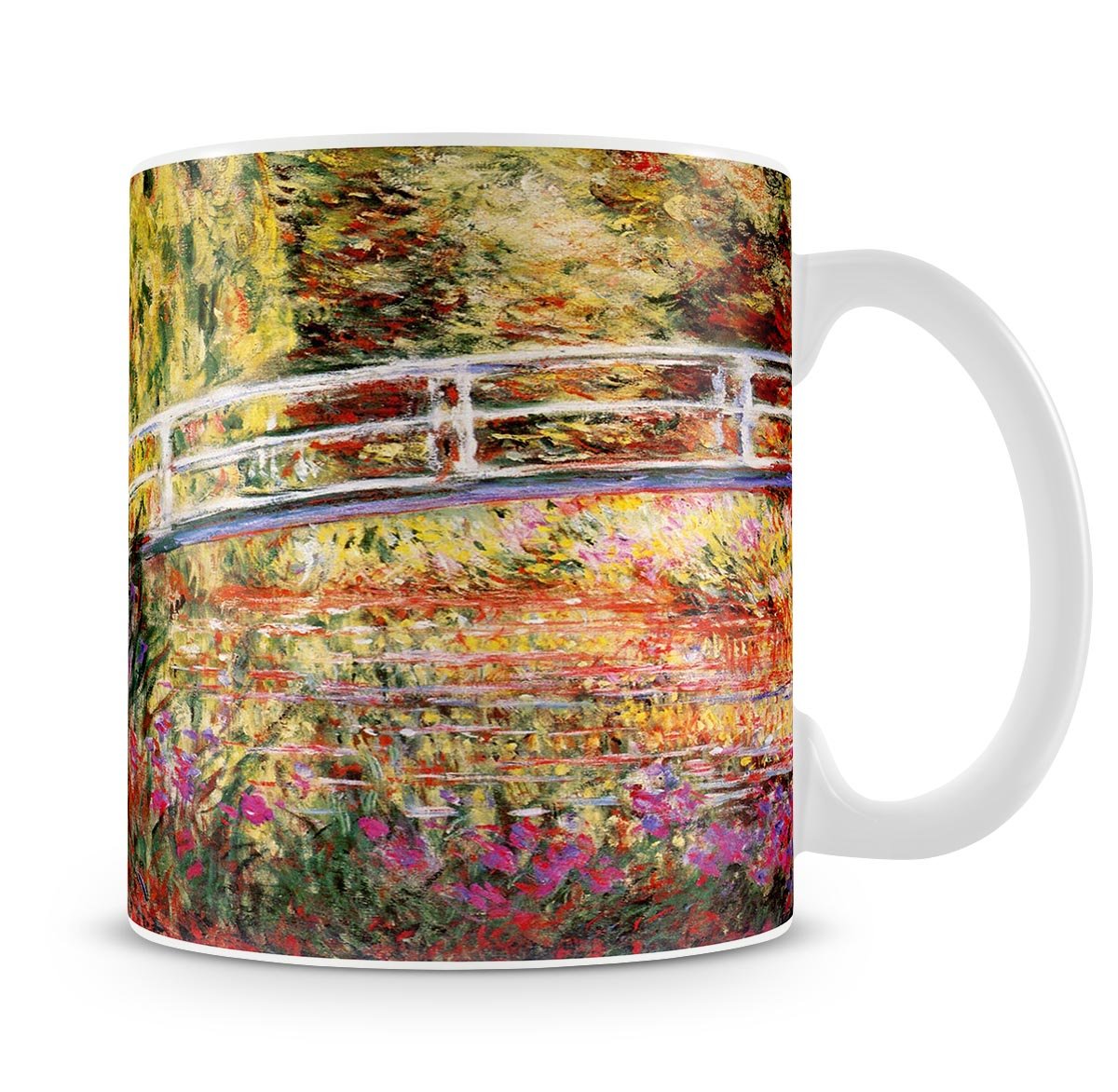 Le Bassin aux Nympheas by Monet Mug - Canvas Art Rocks - 4