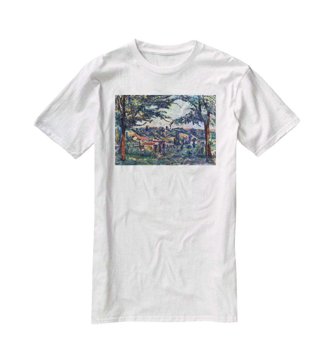 Le Chateau Noir by Cezanne T-Shirt - Canvas Art Rocks - 5