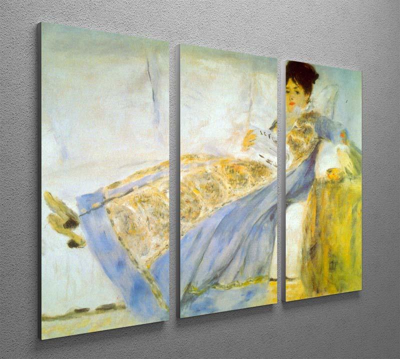 Le Figaro by Renoir 3 Split Panel Canvas Print - Canvas Art Rocks - 2