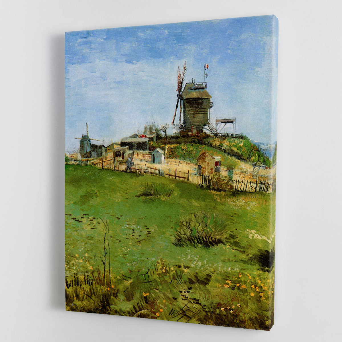 Le Moulin de la Galette 4 by Van Gogh Canvas Print or Poster - Canvas Art Rocks - 1