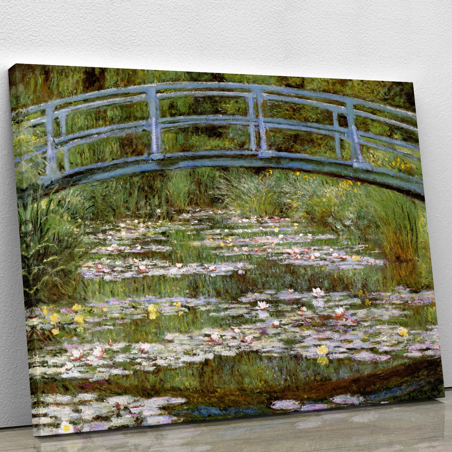 Le Pont Japonais by Monet Canvas Print or Poster - Canvas Art Rocks - 1