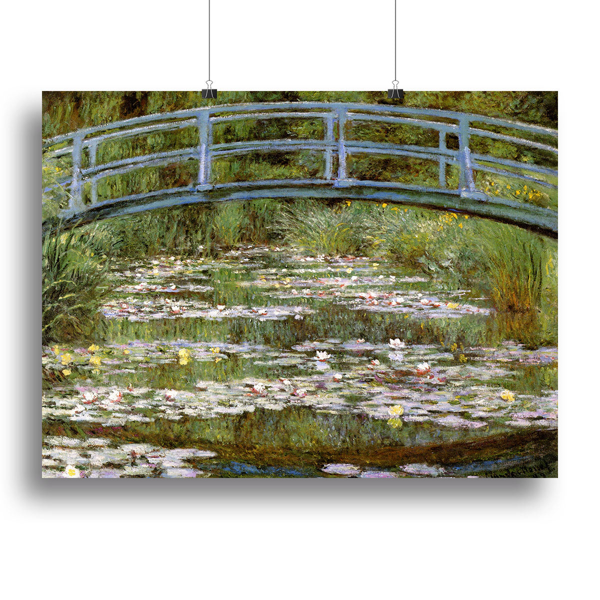 Le Pont Japonais by Monet Canvas Print or Poster - Canvas Art Rocks - 2