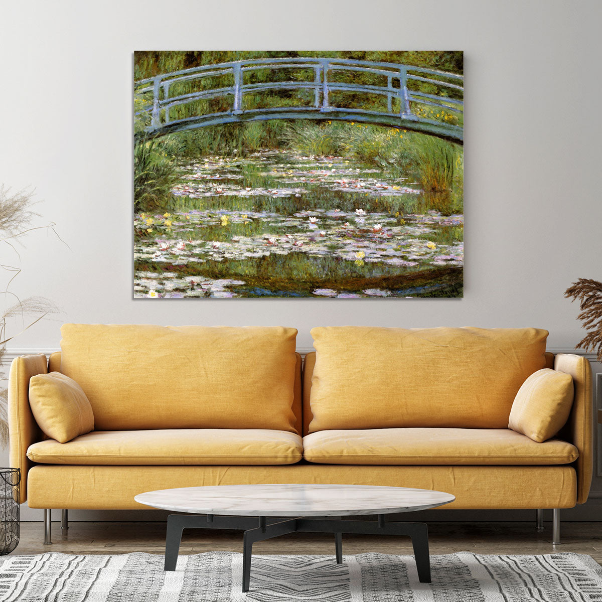 Le Pont Japonais by Monet Canvas Print or Poster - Canvas Art Rocks - 4