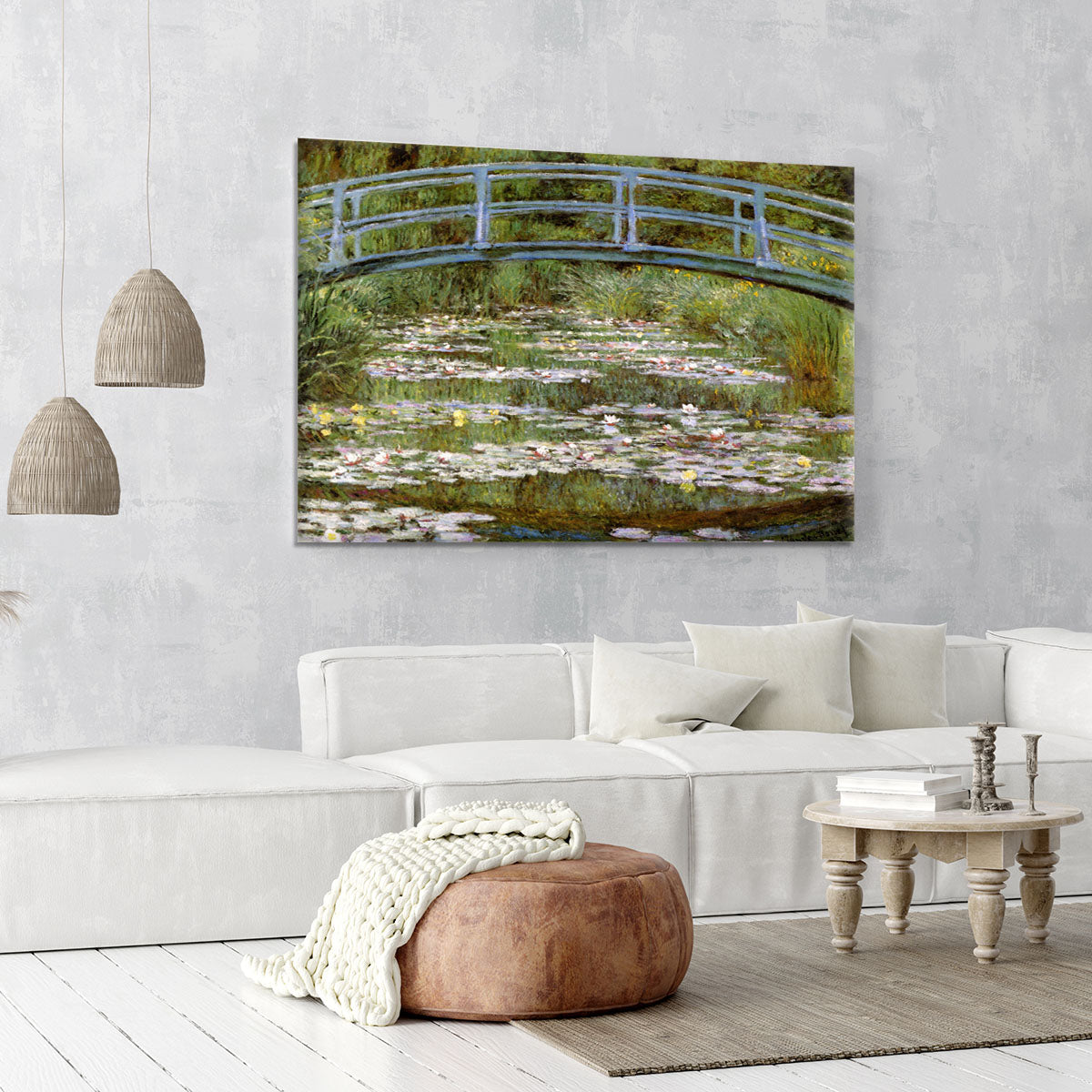 Le Pont Japonais by Monet Canvas Print or Poster - Canvas Art Rocks - 6