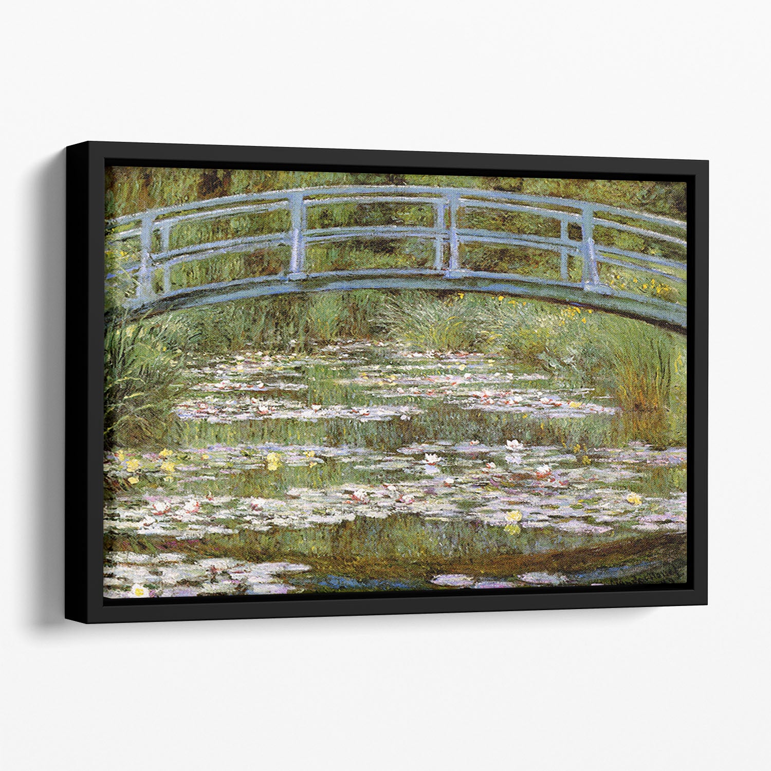 Le Pont Japonais by Monet Floating Framed Canvas