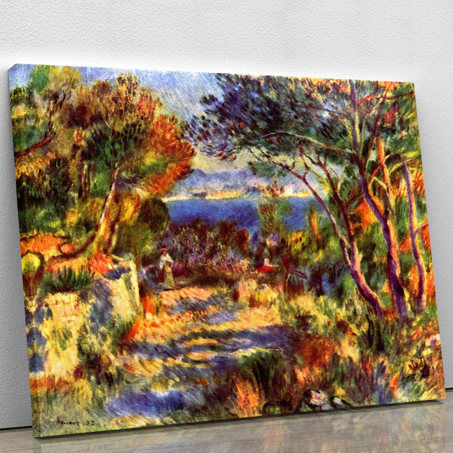 Le Staque by Renoir Canvas Print or Poster - Canvas Art Rocks - 1