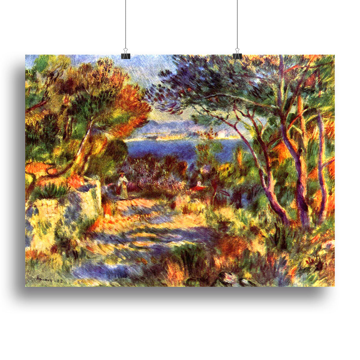 Le Staque by Renoir Canvas Print or Poster - Canvas Art Rocks - 2