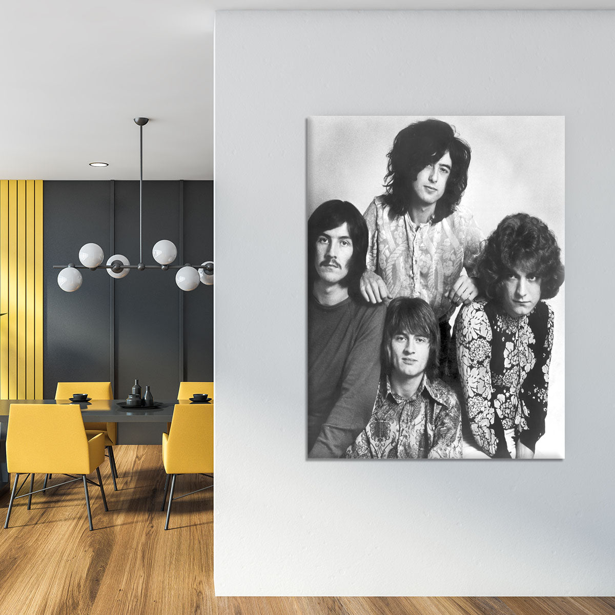 Led Zeppelin in 1969 Canvas Print or Poster - Canvas Art Rocks - 4