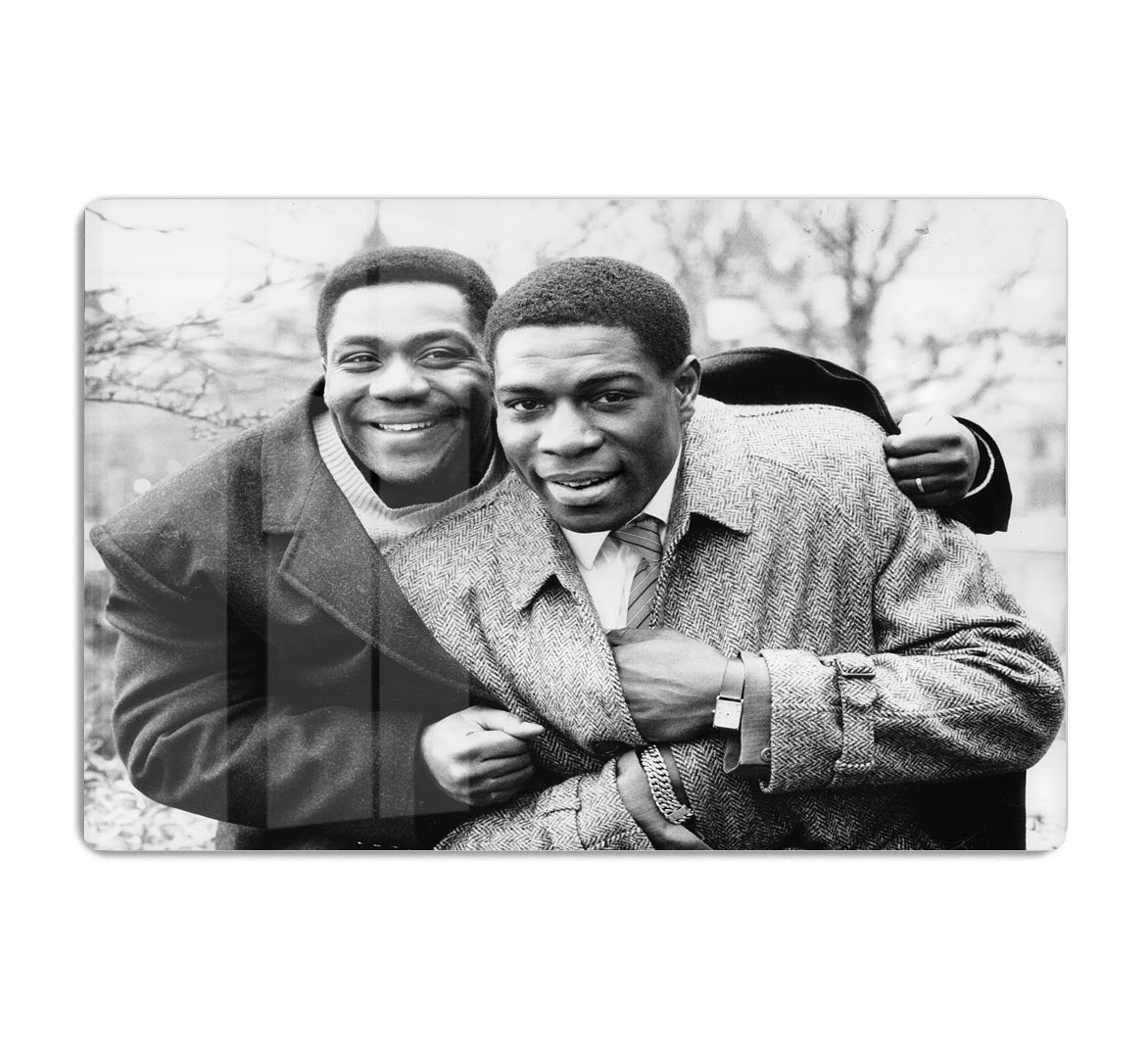 Lenny Henry and Frank Bruno HD Metal Print