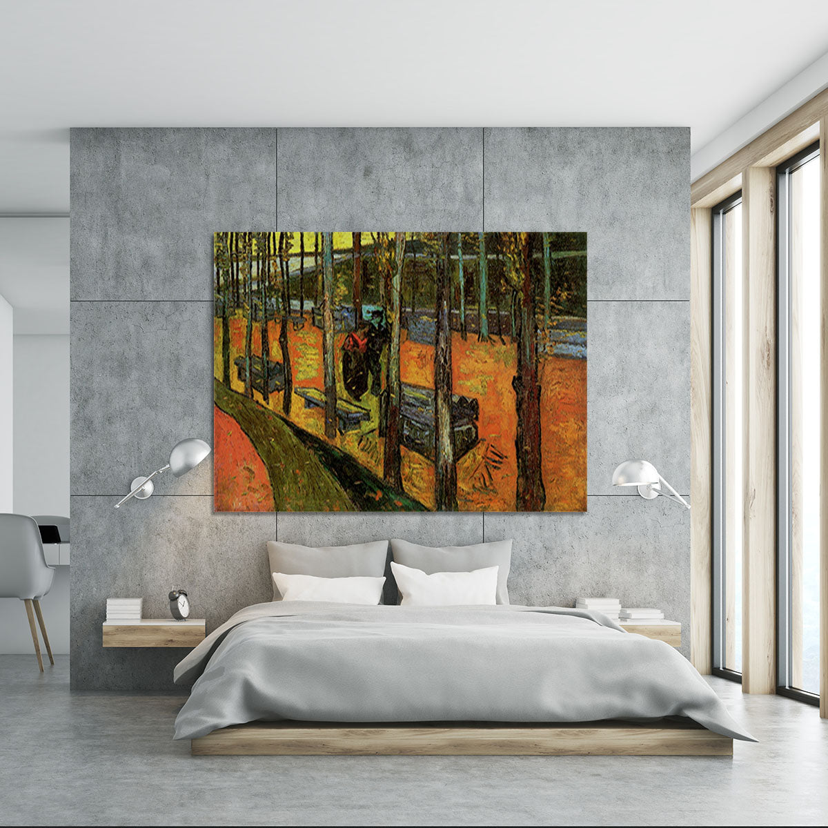 Les Alyscamps 2 by Van Gogh Canvas Print or Poster - Canvas Art Rocks - 5