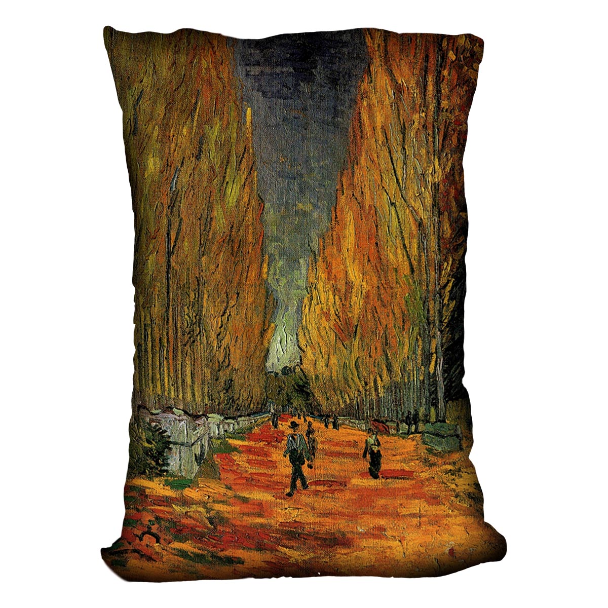 Les Alyscamps 3 by Van Gogh Cushion