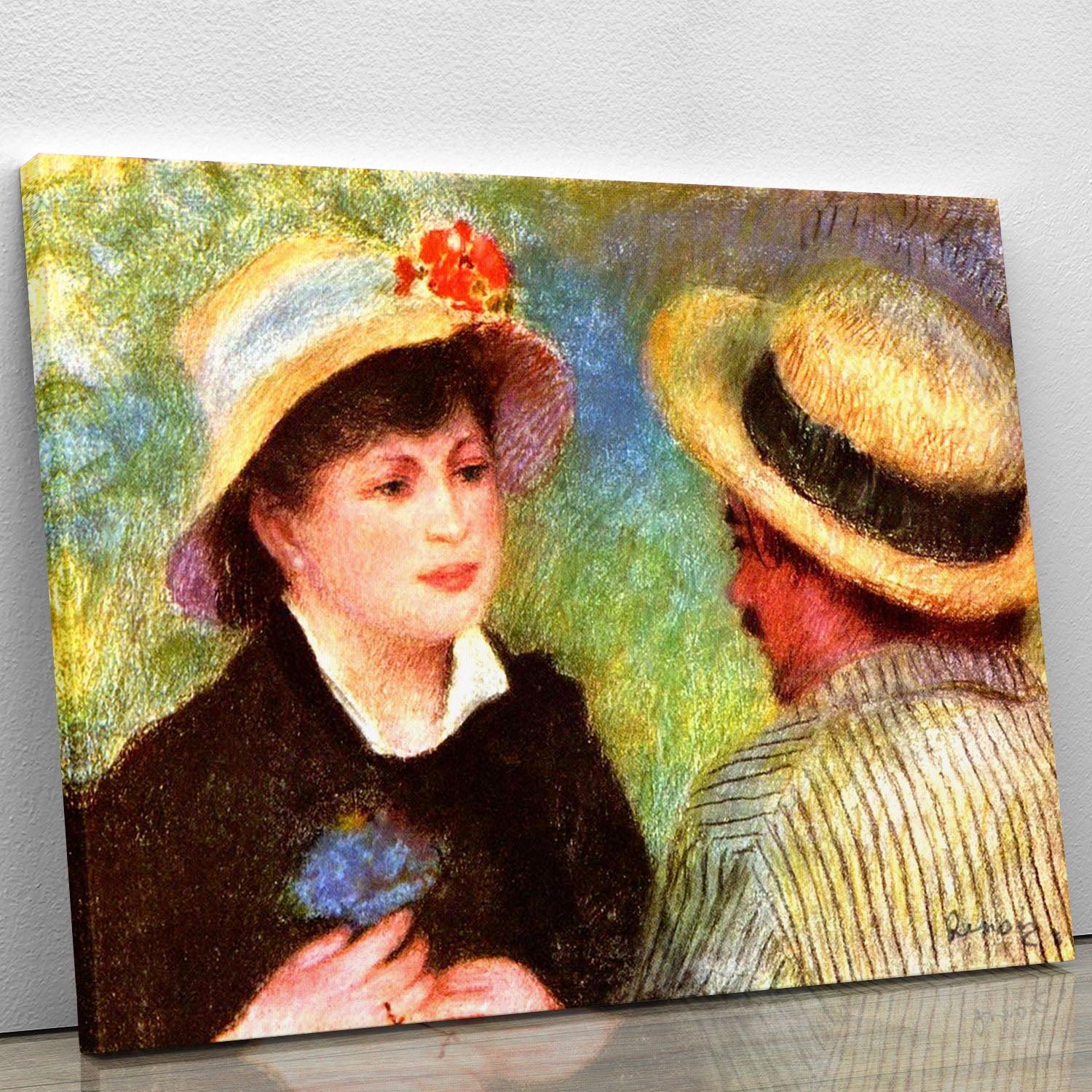 Les Canotiers by Renoir Canvas Print or Poster - Canvas Art Rocks - 1