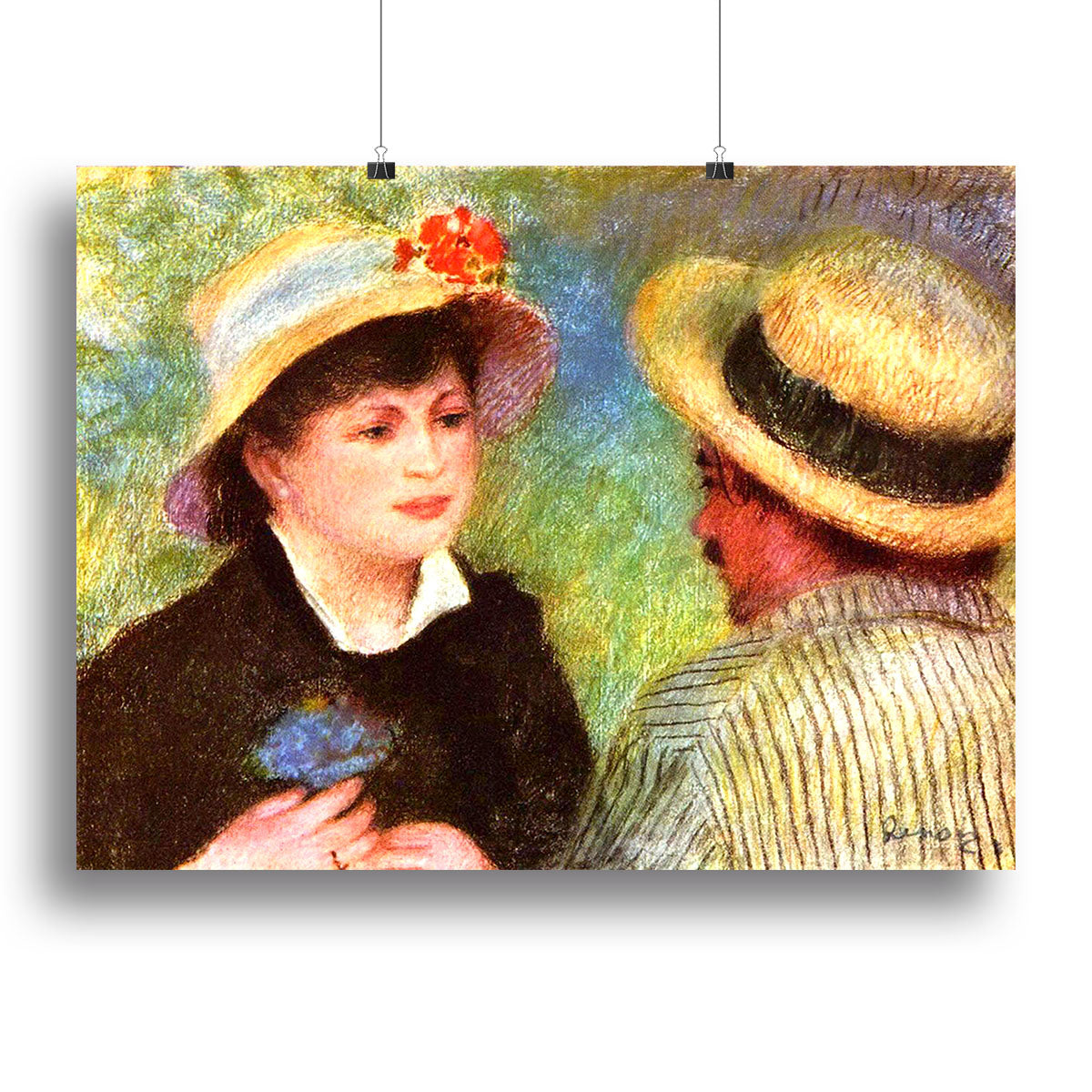 Les Canotiers by Renoir Canvas Print or Poster - Canvas Art Rocks - 2