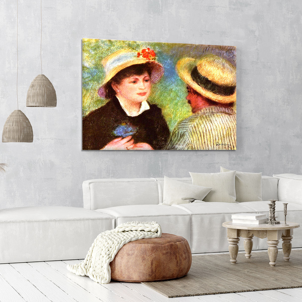 Les Canotiers by Renoir Canvas Print or Poster - Canvas Art Rocks - 6