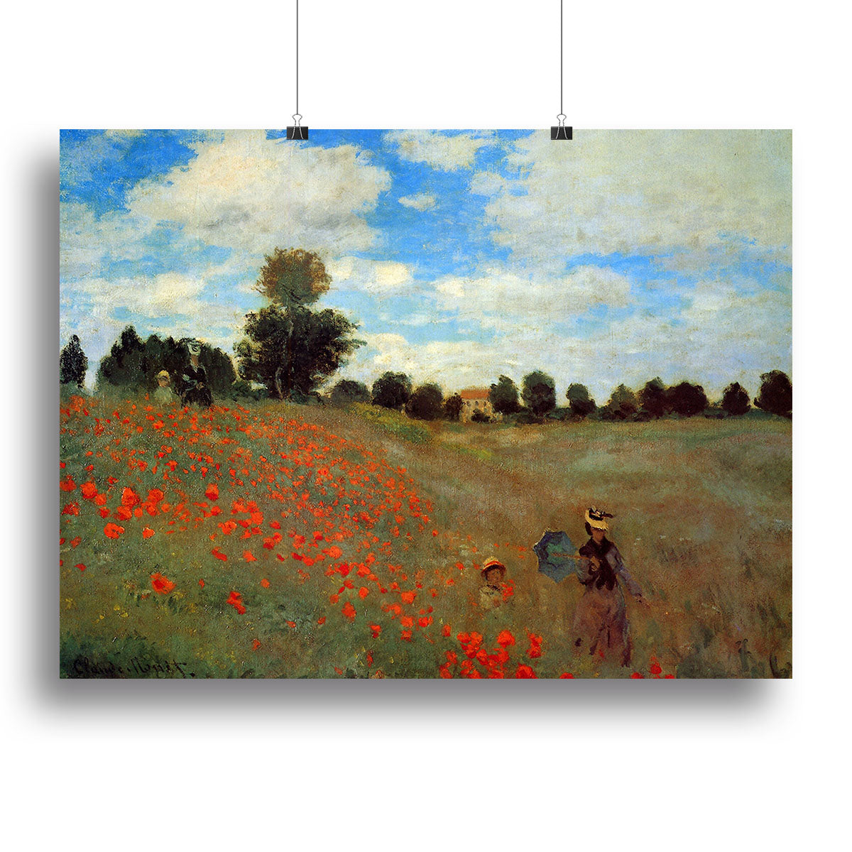 Les Coqueliquots Canvas Print or Poster - Canvas Art Rocks - 2