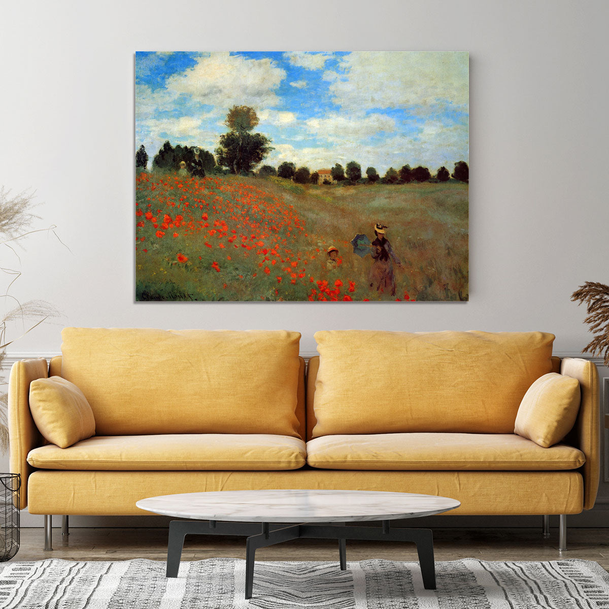 Les Coqueliquots Canvas Print or Poster - Canvas Art Rocks - 4