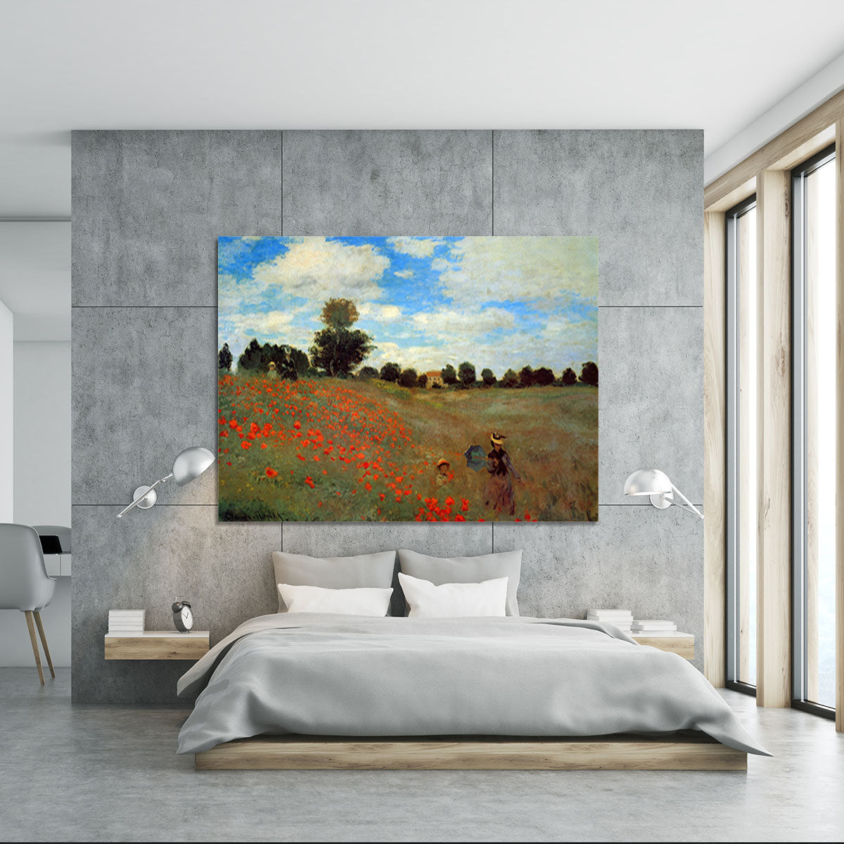 Les Coqueliquots Canvas Print or Poster - Canvas Art Rocks - 5