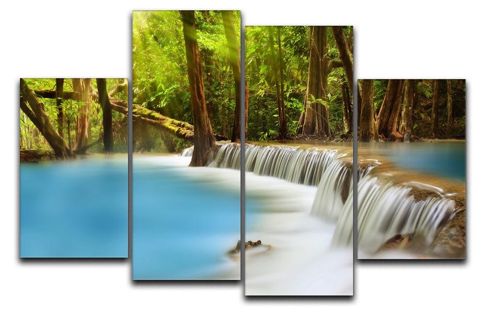 Level two of Huai Mae 4 Split Panel Canvas  - Canvas Art Rocks - 1
